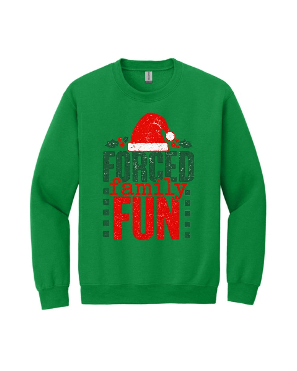 “Holiday Forced Family Fun Festive Humor Design”