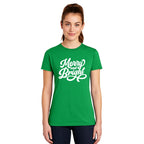 Minimalist Holiday Shirt - Merry and Bright Holiday Graphic
