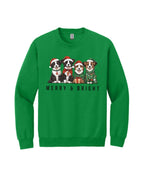 Merry & Bright Border Collie Christmas Design – Festive Holiday Dog Lover Gift