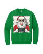 “Santa’s Christmas Mugshot Design”