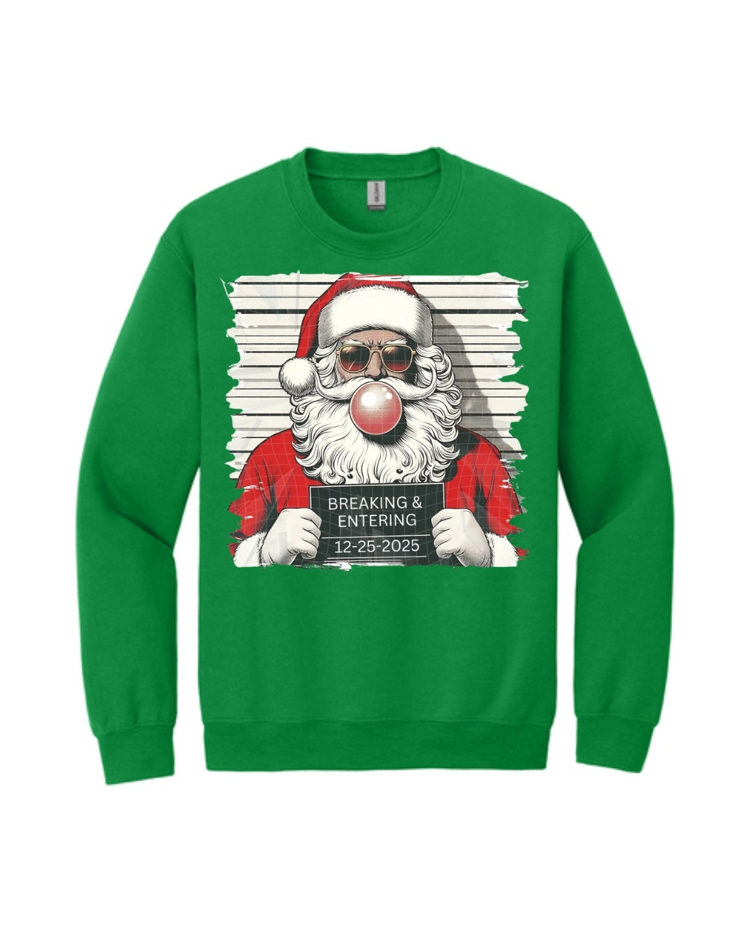 “Santa’s Christmas Mugshot Design”