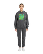 Wesley Padilla Hoodie + Jogger Set - Public Cheer (Neon Green Logo)