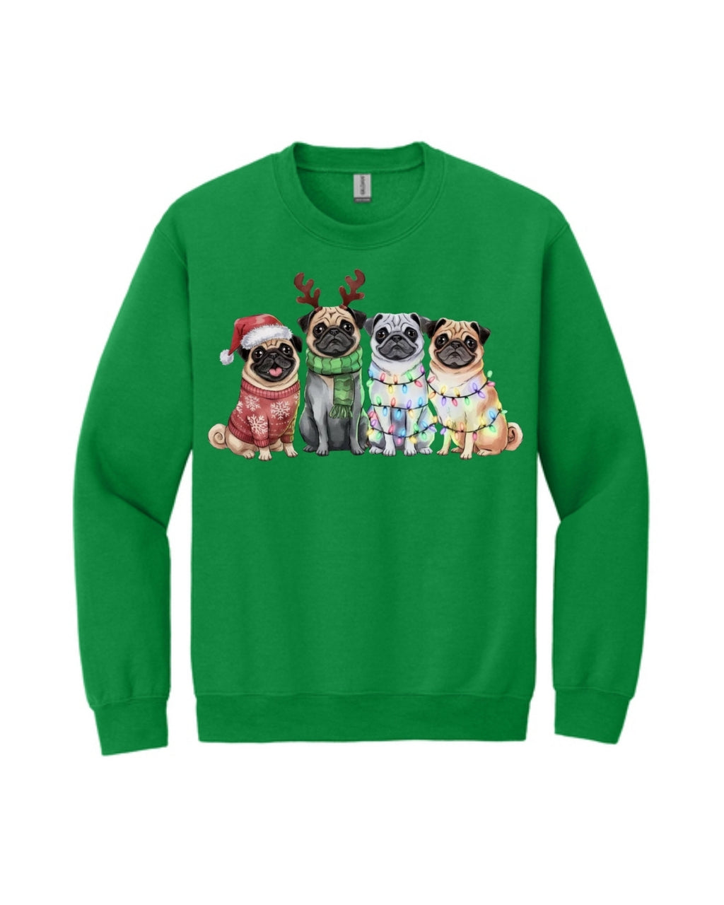 Festive Pug Christmas Apparel – Cute Holiday Dog Lover Gift