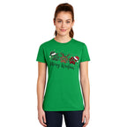 Merry & Furry Tees: Merry Woofmas Paw Print Apparel – Festive Dog Lover Christmas Gift