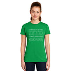 Minimalist Holiday Shirt - Christmas movies, crackling fires, cold noses, frosty mornings, comfy sweaters, sparkling snow, warm cookies, gingerbread & candy canes