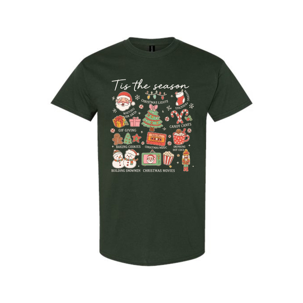 Holiday Shirt - ‘Tis the Season’ Christmas Icons