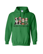 Merry & Bright Border Collie Christmas Design – Festive Holiday Dog Lover Gift