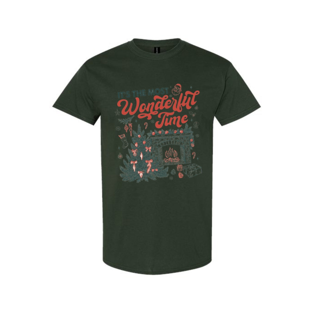 Holiday Shirt - It’s the Most Wonderful Time Christmas Graphic