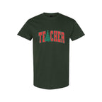 Holiday Shirt - Festive “Teacher” Christmas Apparel – Perfect Holiday Gift for Educators