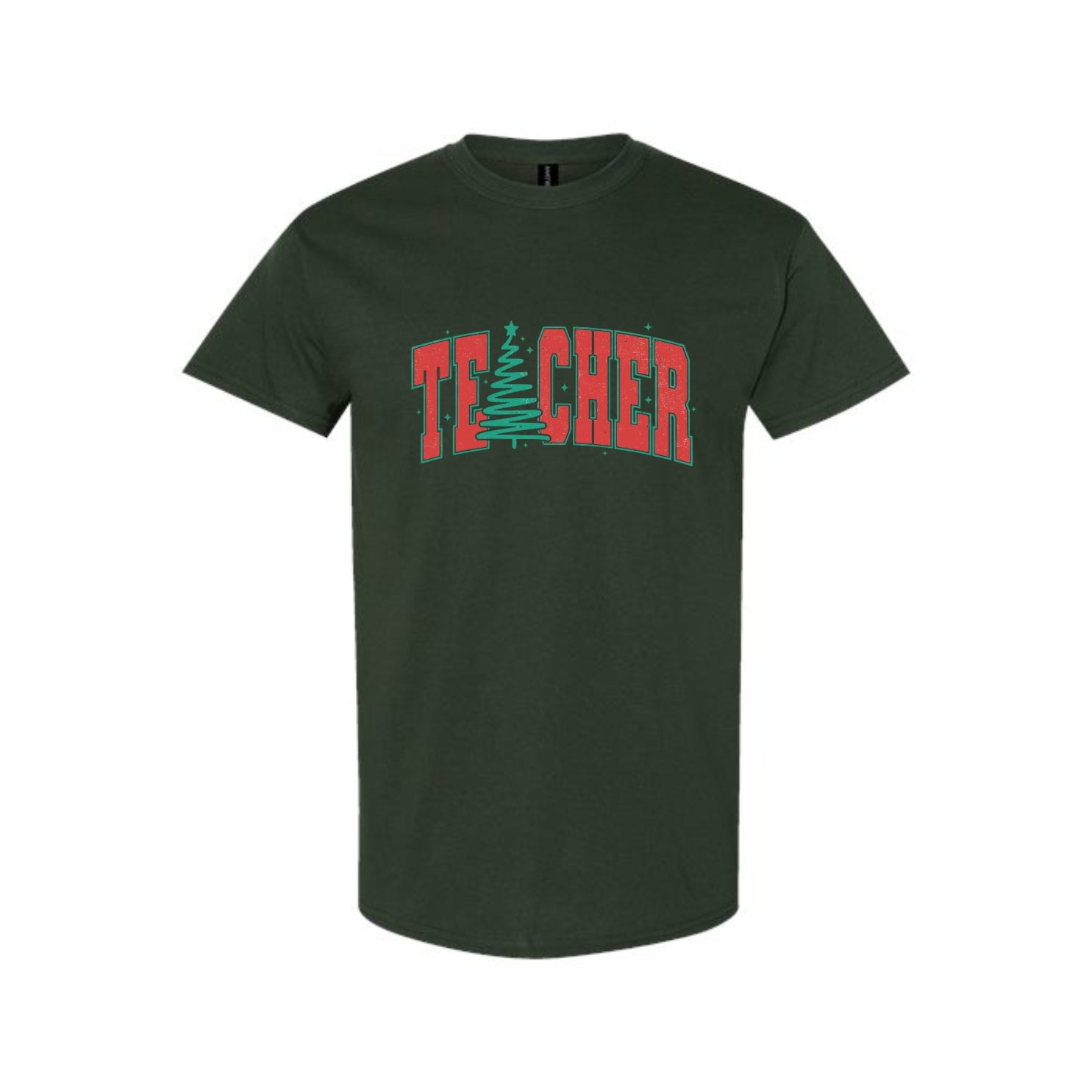 Holiday Shirt - Festive “Teacher” Christmas Apparel – Perfect Holiday Gift for Educators