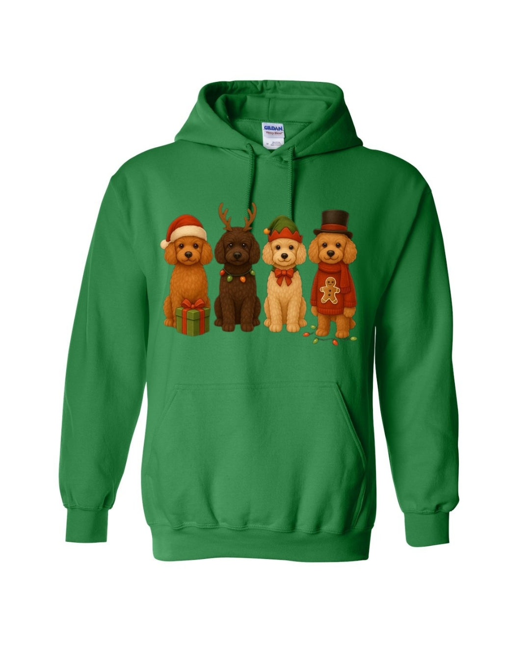 Christmas Poodle Dog Squad Design – Festive Holiday Dog Lover Gift