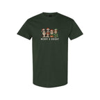 Merry & Furry Tees: Merry & Bright Border Collie Christmas Design – Festive Holiday Dog Lover Gift