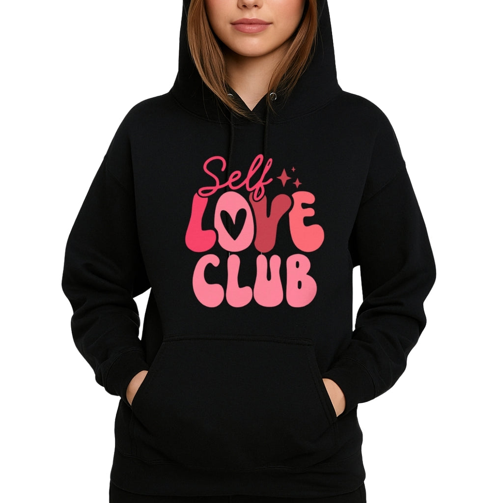 Self Love Club Sweatshirt & Tee – Valentine’s Day Self-Care Outfit