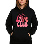 Self Love Club Sweatshirt & Tee – Valentine’s Day Self-Care Outfit