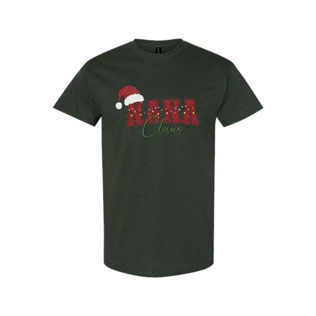 Holiday Shirt - Nana Claus Christmas Apparel – Festive Holiday Outfit for Proud Nanas