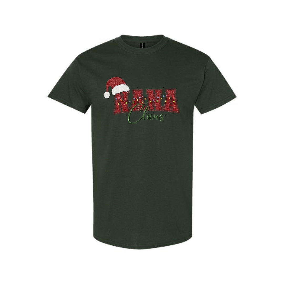 Holiday Shirt - Nana Claus Christmas Apparel – Festive Holiday Outfit for Proud Nanas