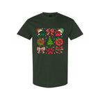 Merry & Furry Tees: Paw Print Christmas Apparel – Festive Dog Lover Holiday Gift