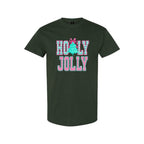 Holiday Shirt -Holly Jolly Gingham Christmas
