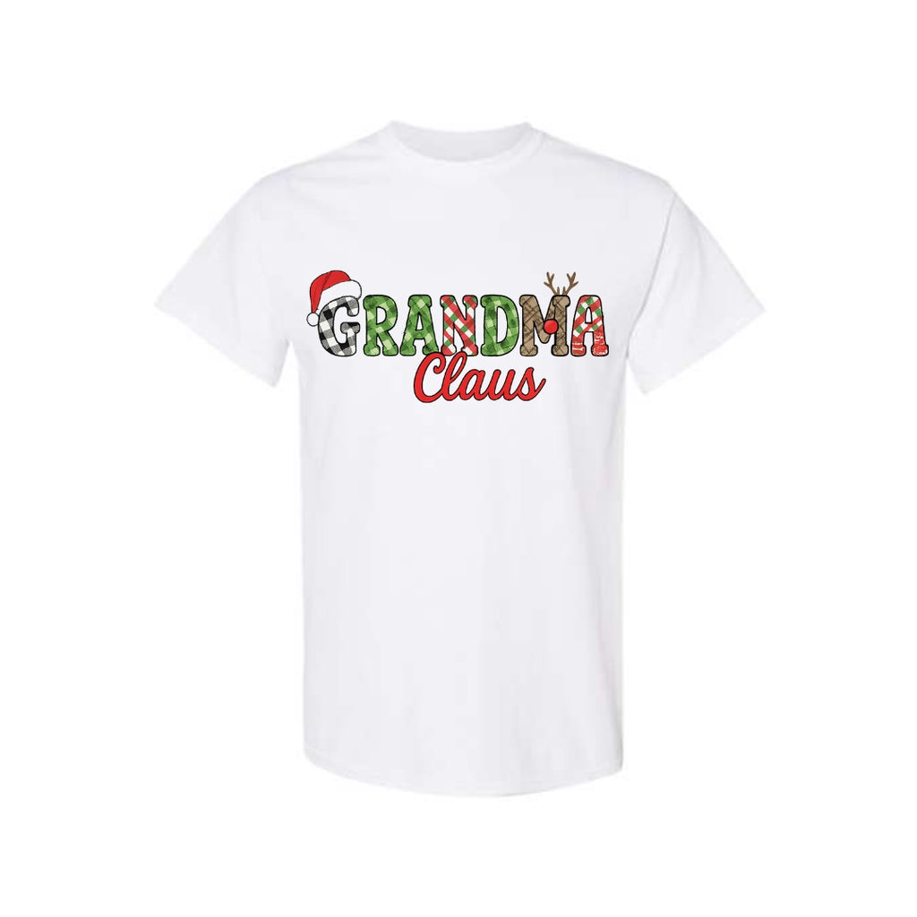Holiday Shirt - Grandma Claus Christmas Apparel – Fun Holiday Outfit for Festive Grandmas