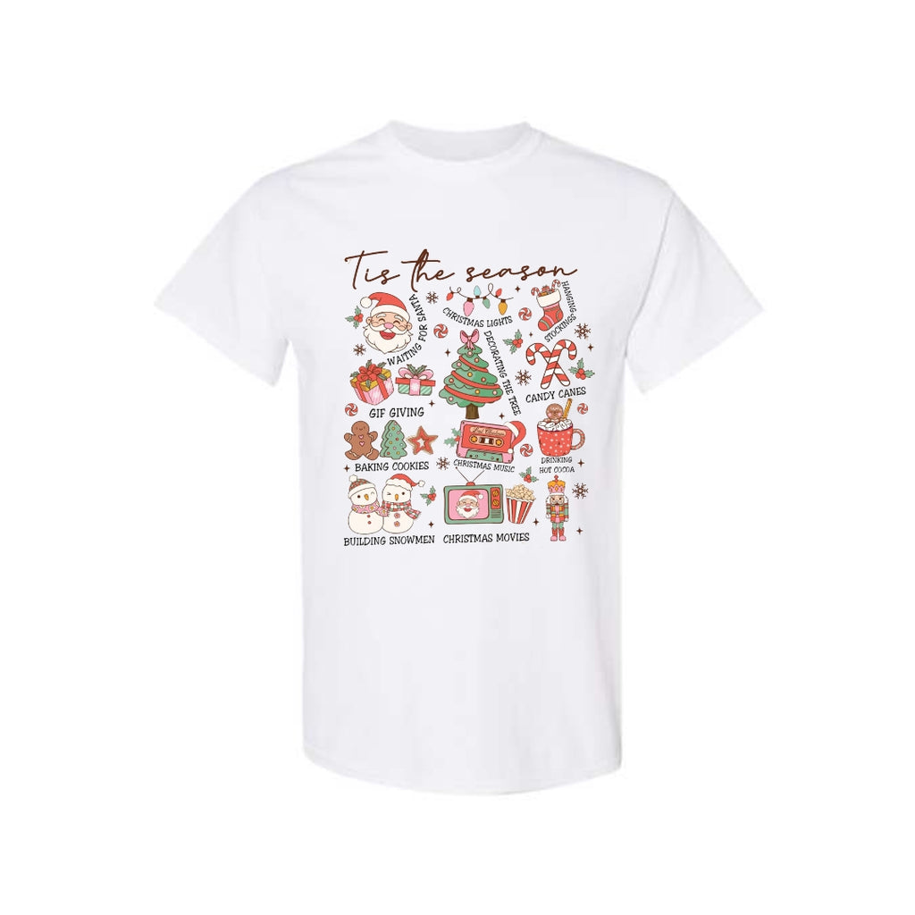 Holiday Shirt - ‘Tis the Season’ Christmas Icons