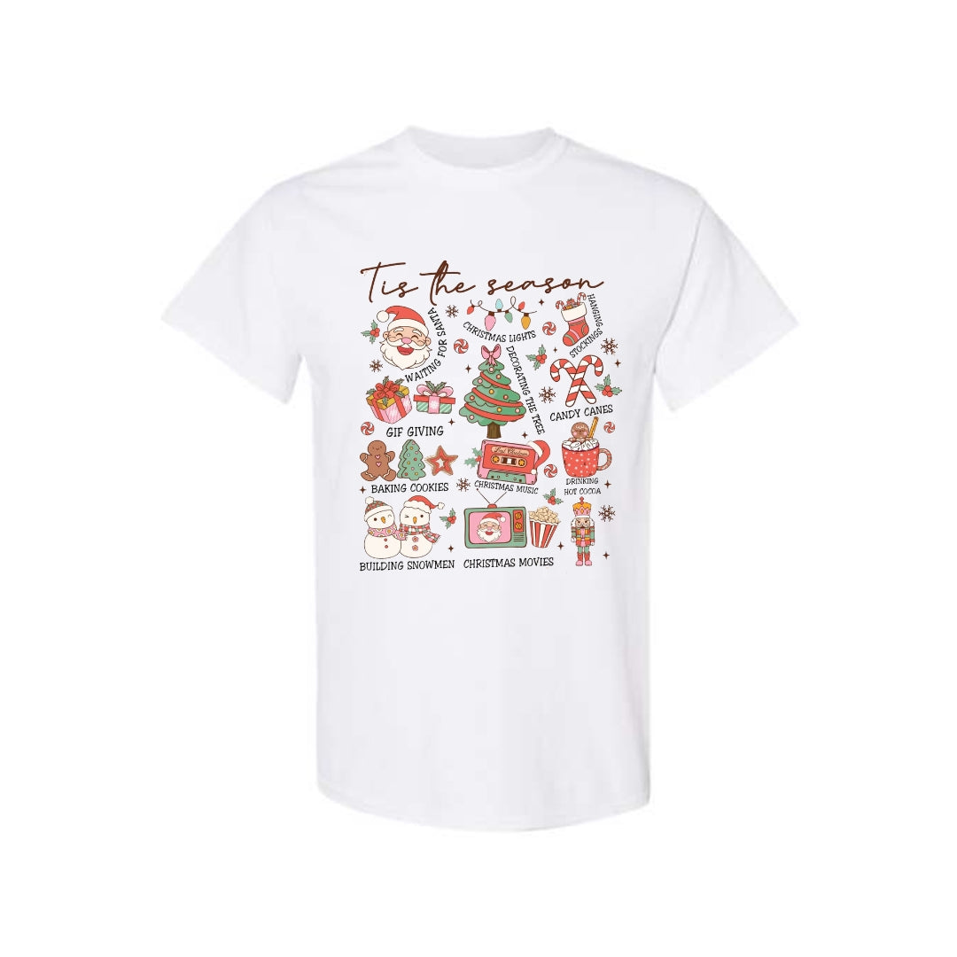 Holiday Shirt - ‘Tis the Season’ Christmas Icons