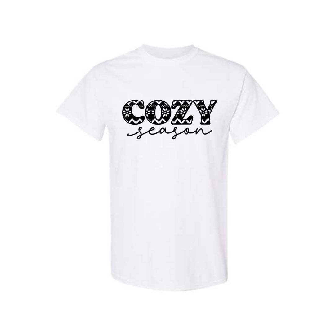 Minimalist Holiday Shirt - Cozy Season