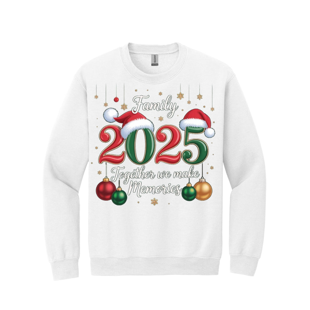 Holiday Crewneck Sweatshirt-Too Hot for Ugly Sweater” Holiday Graphic (Copy)