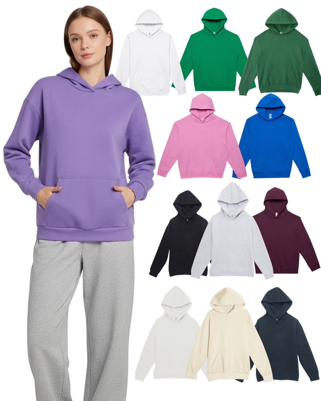 Urban Hoodie – Heavyweight Fleece Essential (Unisex)