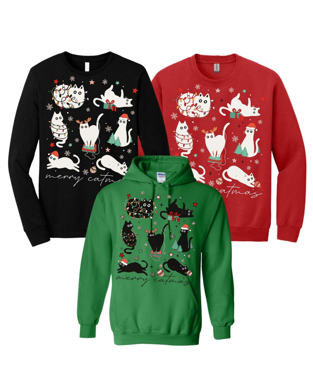 Merry Catmas – Funny Christmas Cat Lover Gift
