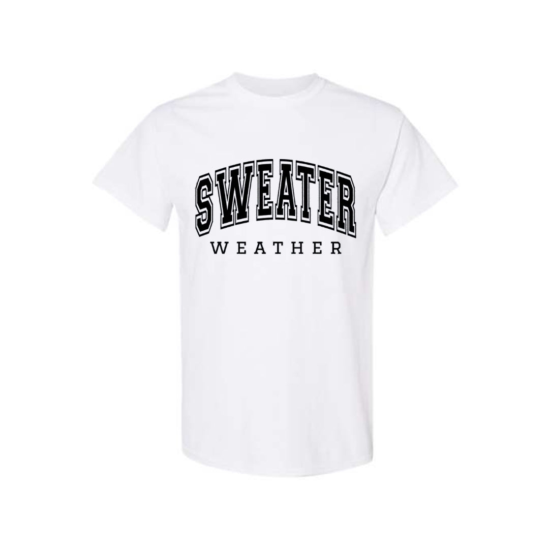 Minimalist Holiday Shirt - Sweater Weather