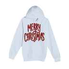 HOLIDAY HOODIE-“Merry Christmas” Glitter Script Design