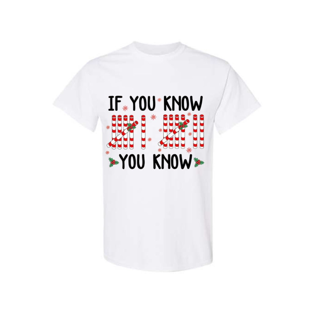 FUNNY HOLIDAY SHIRT: If You Know You Know Sweatshirt, Six Seven Meme Christmas