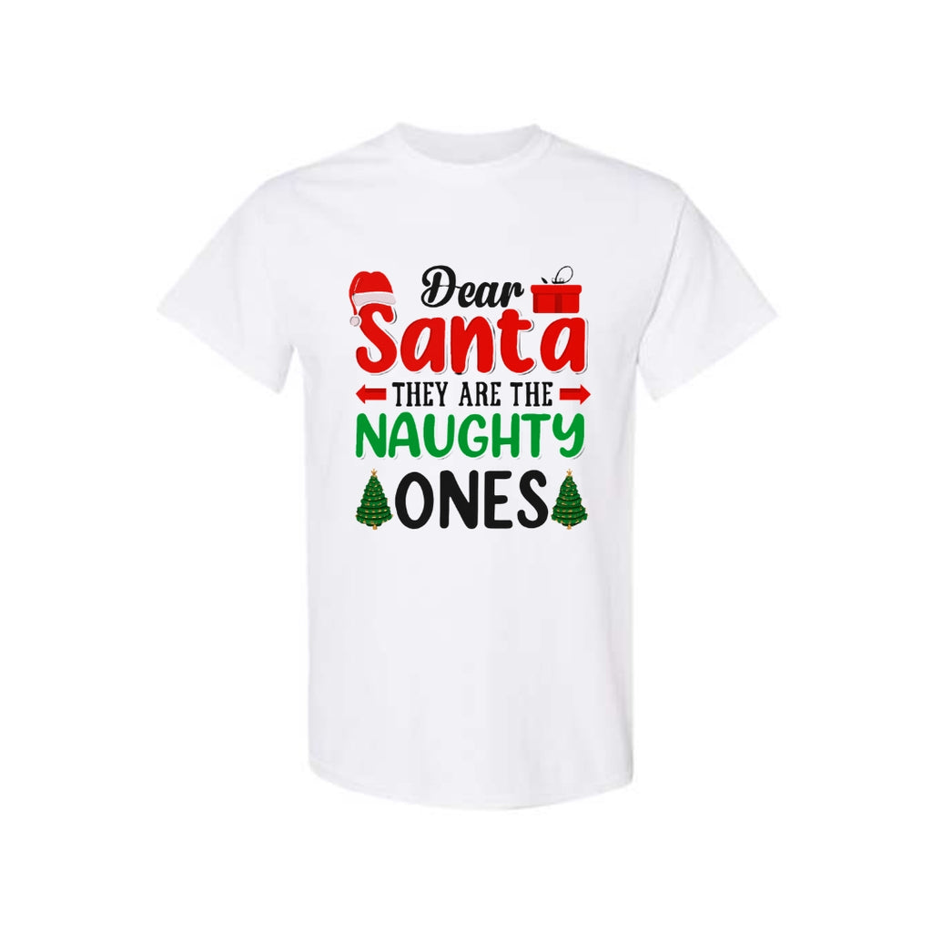 FUNNY HOLIDAY SHIRT:Dear Santa, They Are the Naughty Ones