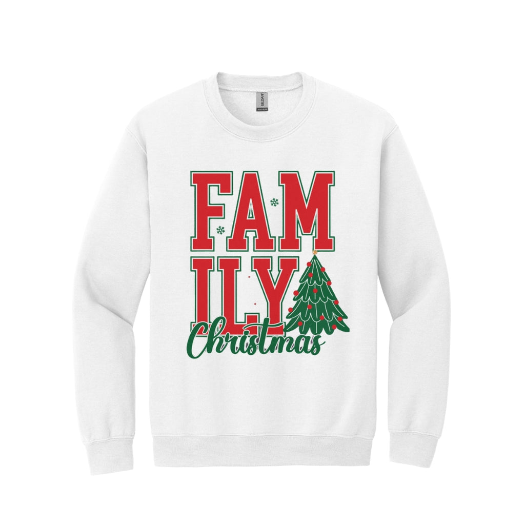 Holiday Crewneck Sweatshirt-FamILY Christmas