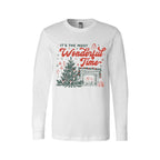 Holiday Long Sleeves-It’s the Most Wonderful Time Christmas Graphic