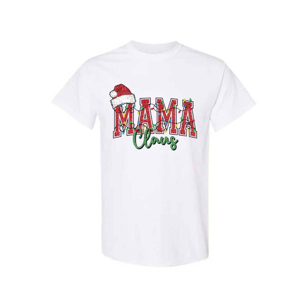 Holiday Shirt - Mama Claus Christmas Apparel – Festive Holiday Outfit for Moms