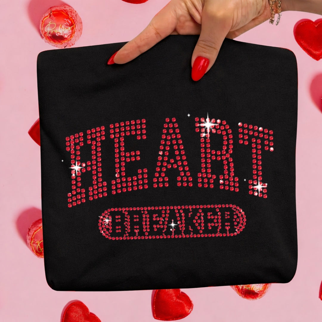 “Heart Breaker” Rhinestone Valentine Merch