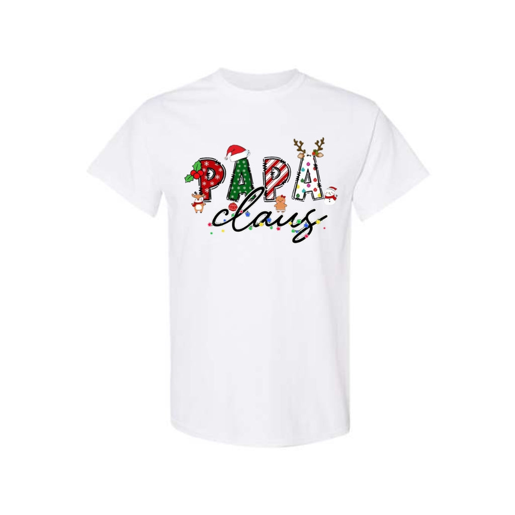 Holiday Shirt - Papa Claus Christmas Apparel – Fun and Festive Holiday Outfit for Proud Papas