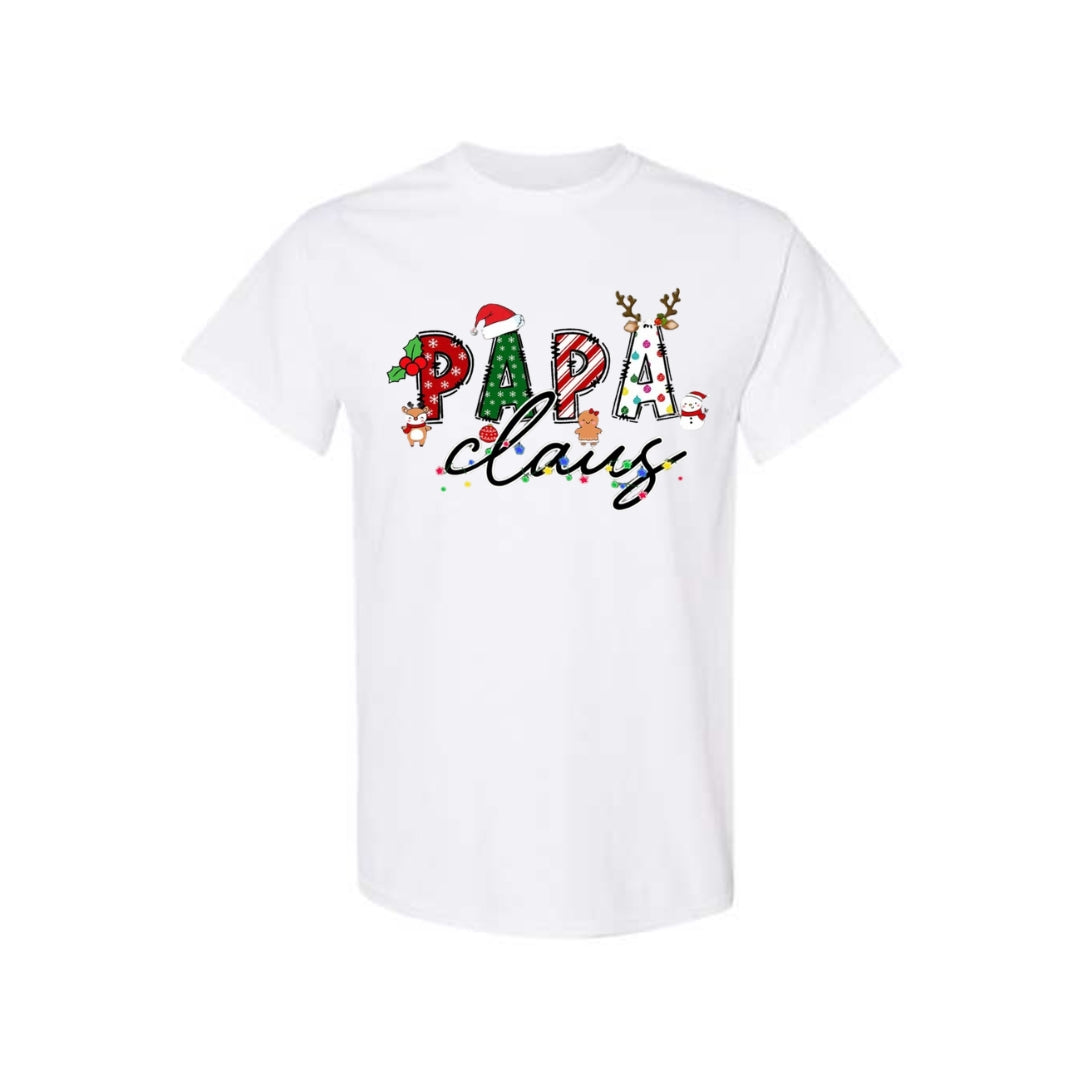 Holiday Shirt - Papa Claus Christmas Apparel – Fun and Festive Holiday Outfit for Proud Papas
