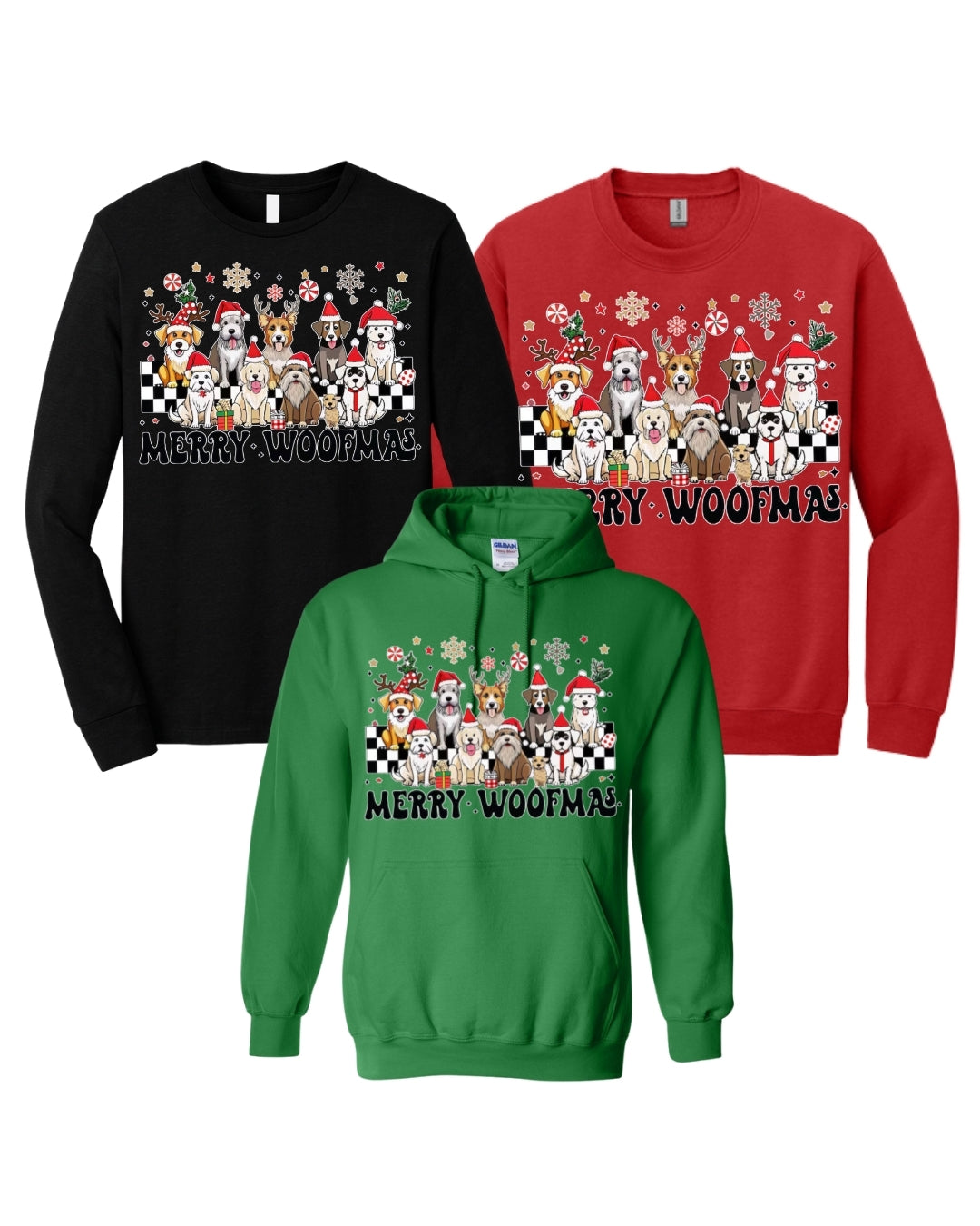 Merry Woofmas Dog Lover Apparel