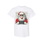 FUNNY HOLIDAY SHIRT: “Santa’s Christmas Mugshot Design”