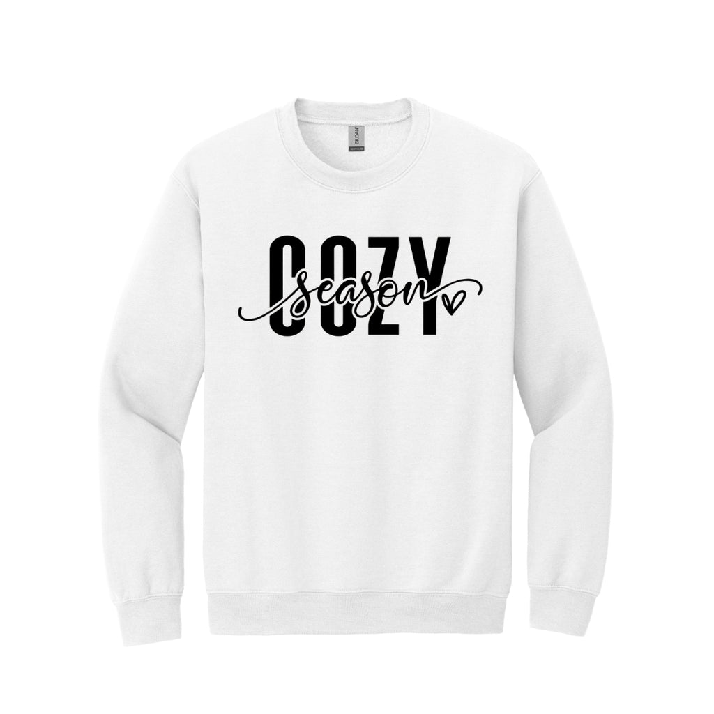 Holiday Crewneck Sweatshirt– Cozy Season Script Design