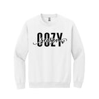Holiday Crewneck Sweatshirt– Cozy Season Script Design