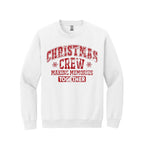 Holiday Crewneck Sweatshirt-“Merry Christmas” Bold Letter Design