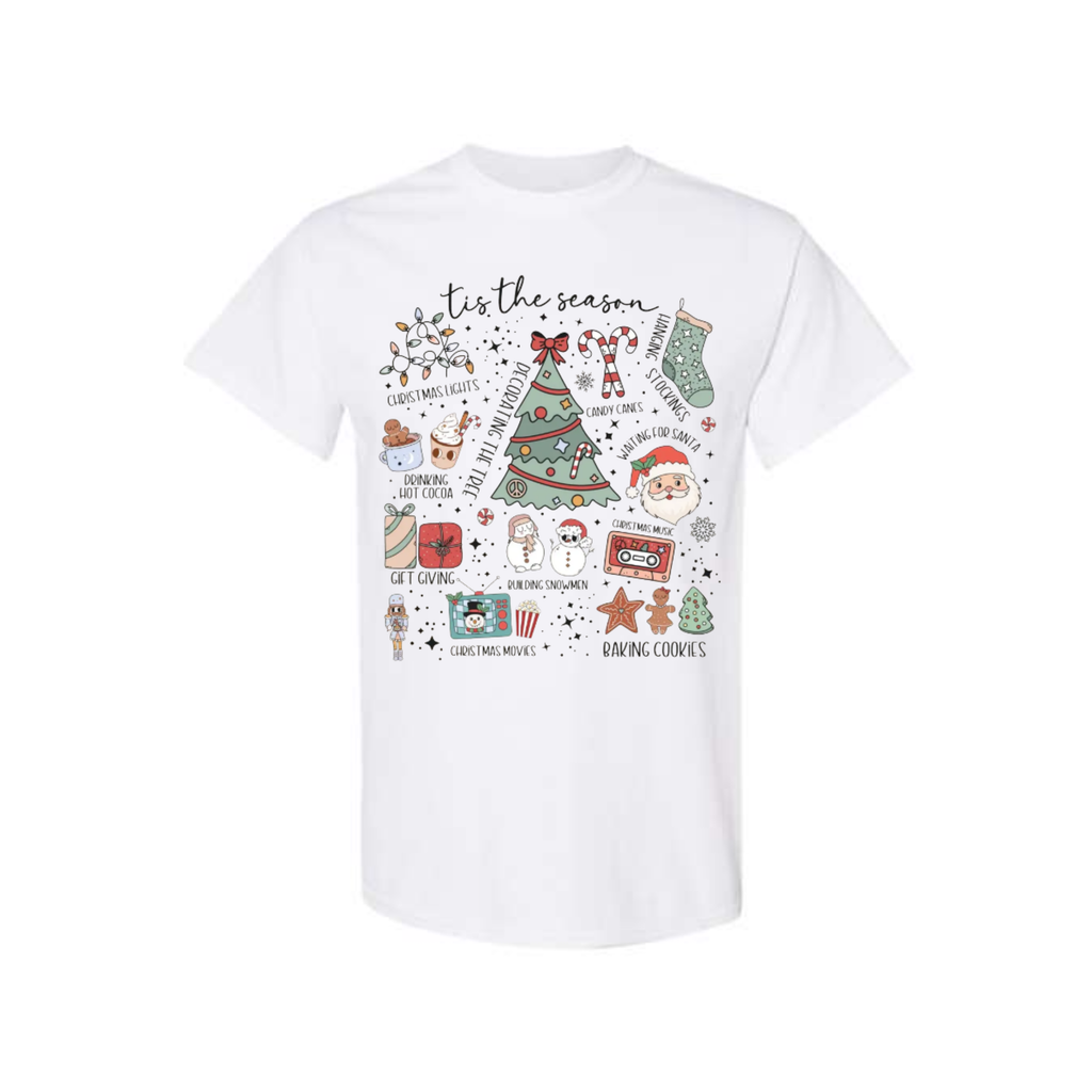 Holiday Shirt - ‘Tis the Season’ Christmas Icons