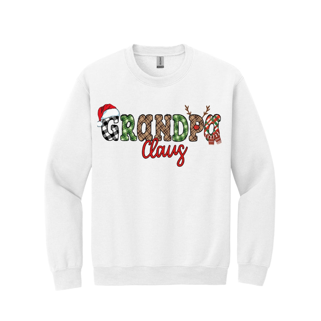 Holiday Crewneck Sweatshirt-Grandpa Claus Christmas Apparel – Fun & Festive Holiday Outfit for Grandpas