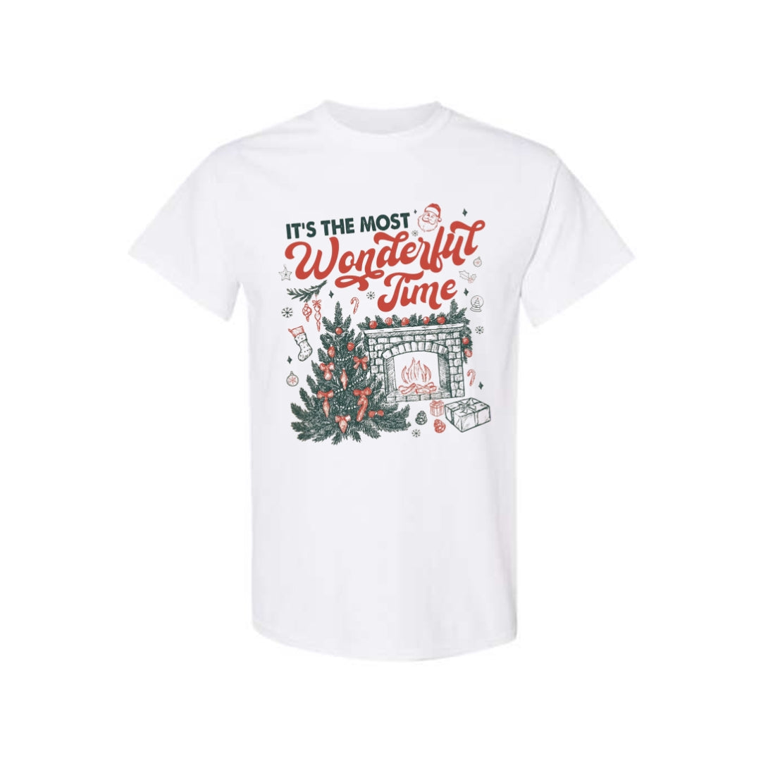 Holiday Shirt - It’s the Most Wonderful Time Christmas Graphic