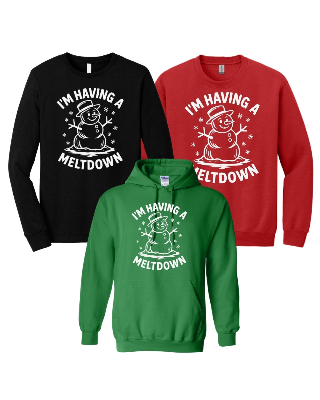 I’m Having a Meltdown – Funny Snowman Christmas Design