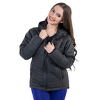 Hooded Puffer Jacket-Women
