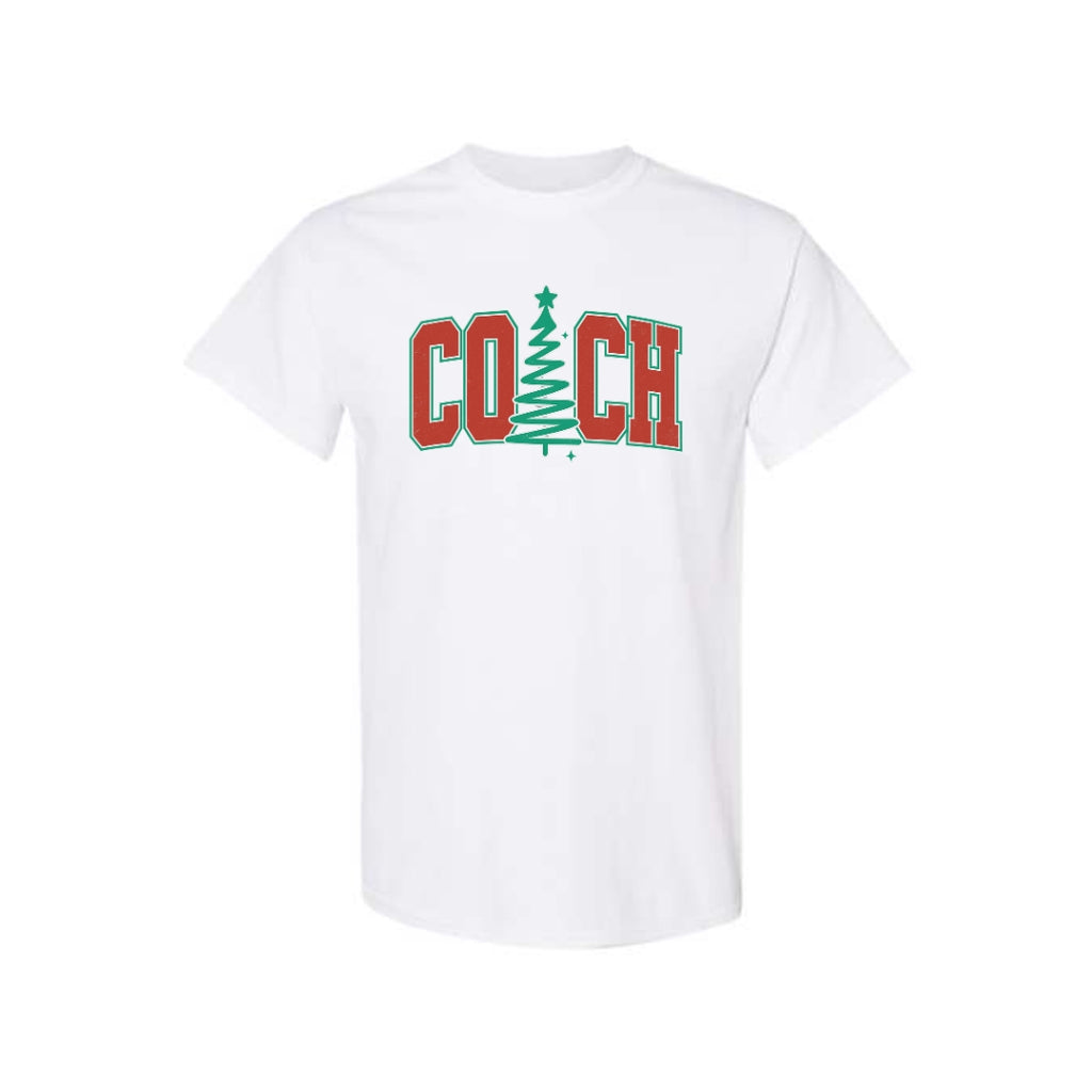 Holiday Shirt - Festive “Coach” Christmas Apparel – Holiday Gift for Sports Coaches